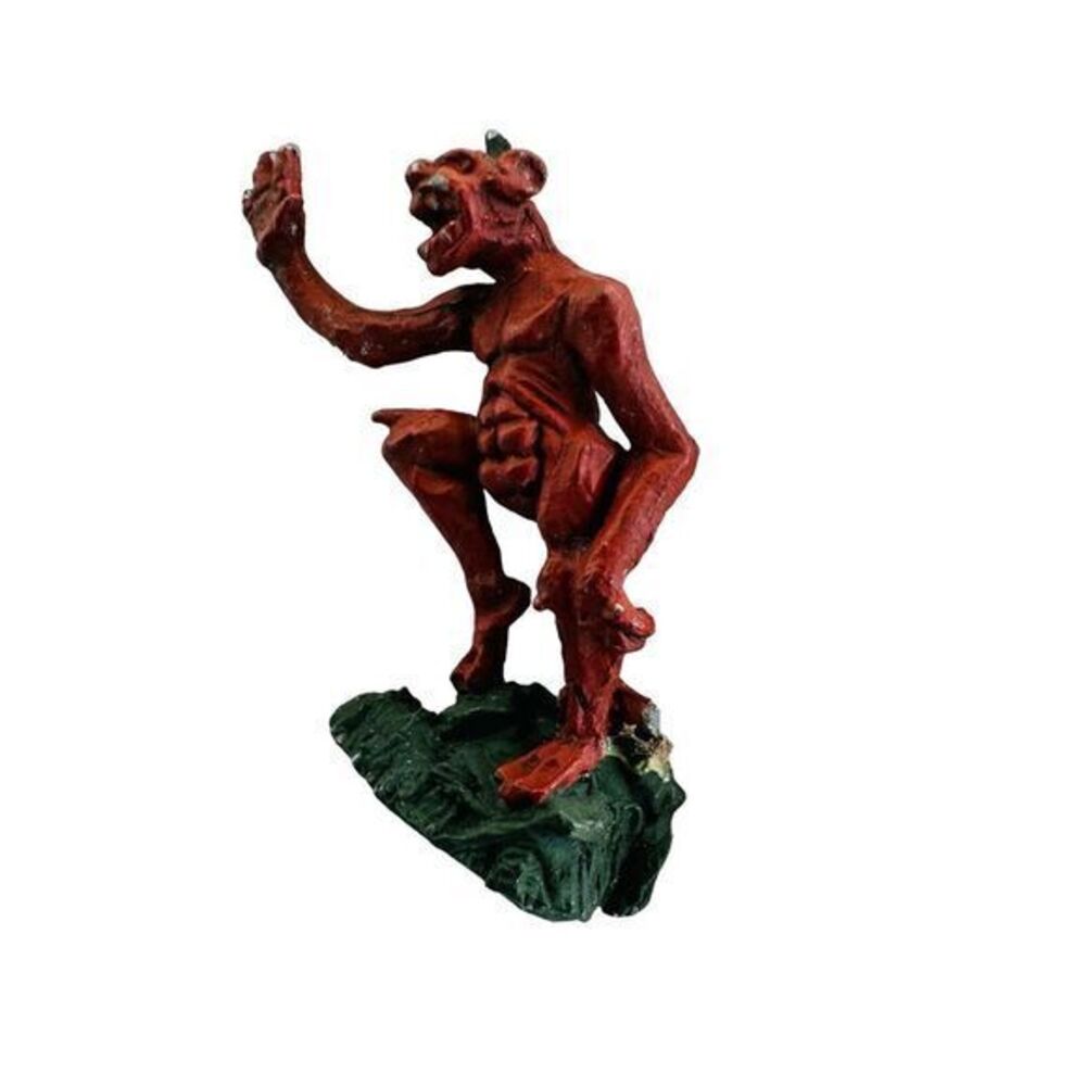 Gargoyle Armor Class 5 Miniature Fantasy AD&D Hand Painted 1Stamped 1978 1352B